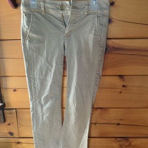 Bootcut khaki jeans!